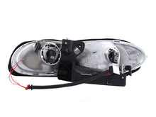 Load image into Gallery viewer, Anzo USA 121025 Crystal Headlight Set w/Halo Fits 98-02 Camaro