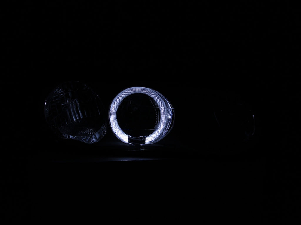 Anzo USA 121025 Crystal Headlight Set w/Halo Fits 98-02 Camaro