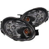 Anzo USA 121030 Crystal Headlight Set Fits 03-05 Neon