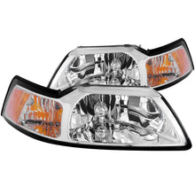 Load image into Gallery viewer, Anzo USA 121041 Crystal Headlight Set Fits 99-04 Mustang
