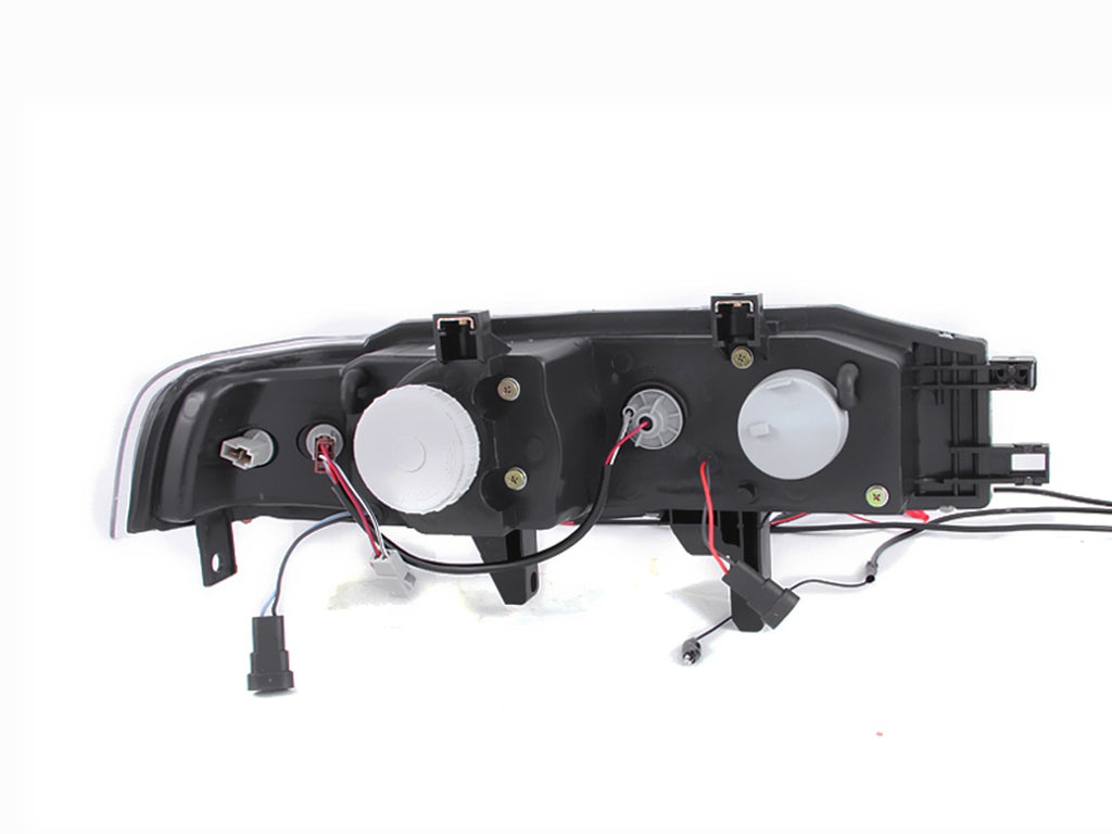 Anzo USA 121048 Projector Headlight Set Fits 90-93 Accord