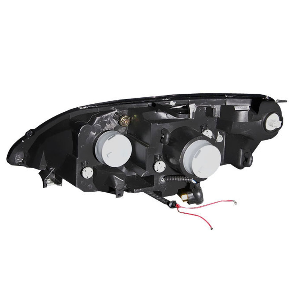 Anzo USA 121055 Projector Headlight Set w/Halo Fits 01-03 Civic