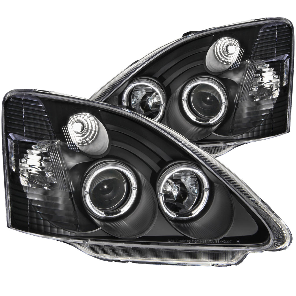 Anzo USA 121057 Projector Headlight Set w/Halo Fits 02-04 Civic