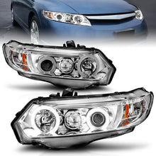 Load image into Gallery viewer, Anzo USA 121061 Projector Headlight Set w/Halo Fits 06-11 Civic