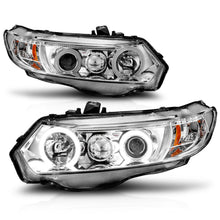Load image into Gallery viewer, Anzo USA 121061 Projector Headlight Set w/Halo Fits 06-11 Civic