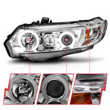Load image into Gallery viewer, Anzo USA 121061 Projector Headlight Set w/Halo Fits 06-11 Civic
