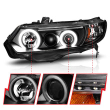 Load image into Gallery viewer, Anzo USA 121062 Projector Headlight Set w/Halo Fits 06-11 Civic