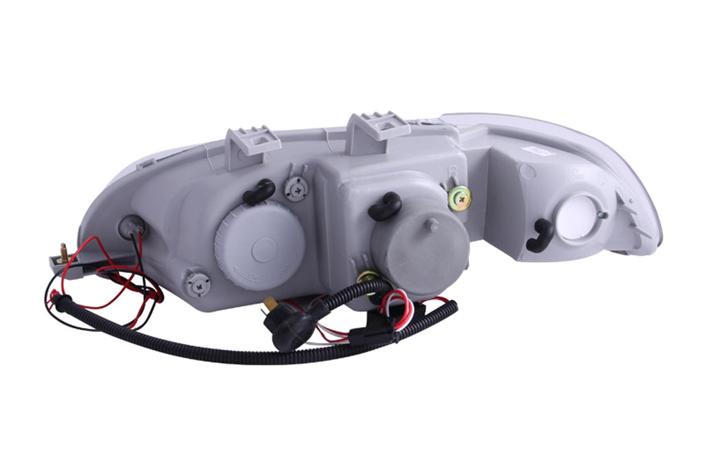 Anzo USA 121065 Projector Headlight Set w/Halo Fits 92-95 Civic