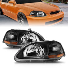 Load image into Gallery viewer, Anzo USA 121067 Crystal Headlight Set Fits 96-98 Civic
