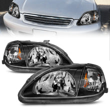 Load image into Gallery viewer, Anzo USA 121070 Crystal Headlight Set Fits 99-00 Civic