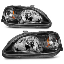 Load image into Gallery viewer, Anzo USA 121070 Crystal Headlight Set Fits 99-00 Civic