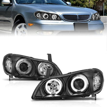 Load image into Gallery viewer, Anzo USA 121077 Projector Headlight Set w/Halo Fits 00-04 I30 I35
