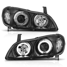 Load image into Gallery viewer, Anzo USA 121077 Projector Headlight Set w/Halo Fits 00-04 I30 I35