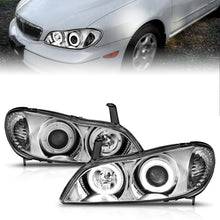 Load image into Gallery viewer, Anzo USA 121078 Projector Headlight Set w/Halo Fits 00-04 I30 I35