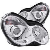 Anzo USA 121080 Projector Headlight Set Fits 01-07 C230 C240 C280 C320