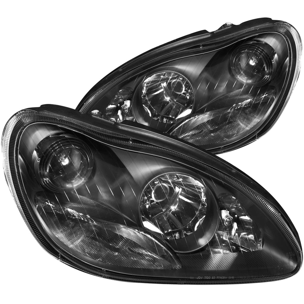 Anzo USA 121091 Projector Headlight Set Fits 00-05 S430 S500 S55 AMG S600