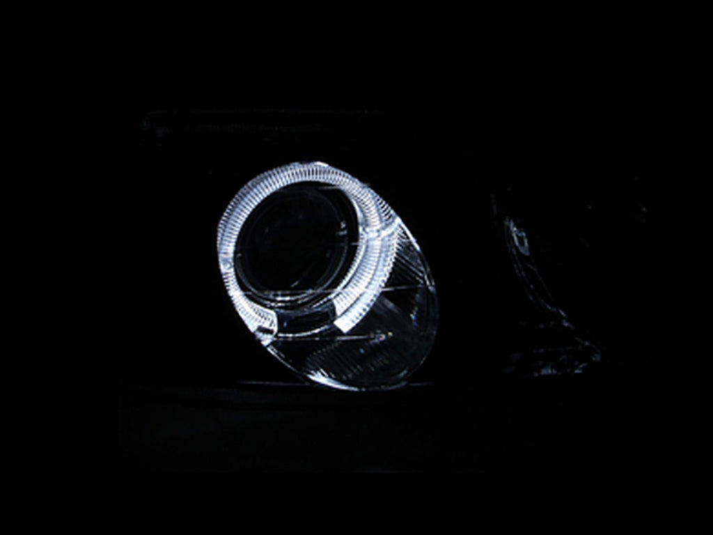 Anzo USA 121099 Projector Headlight Set w/Halo Fits 97-99 Eclipse