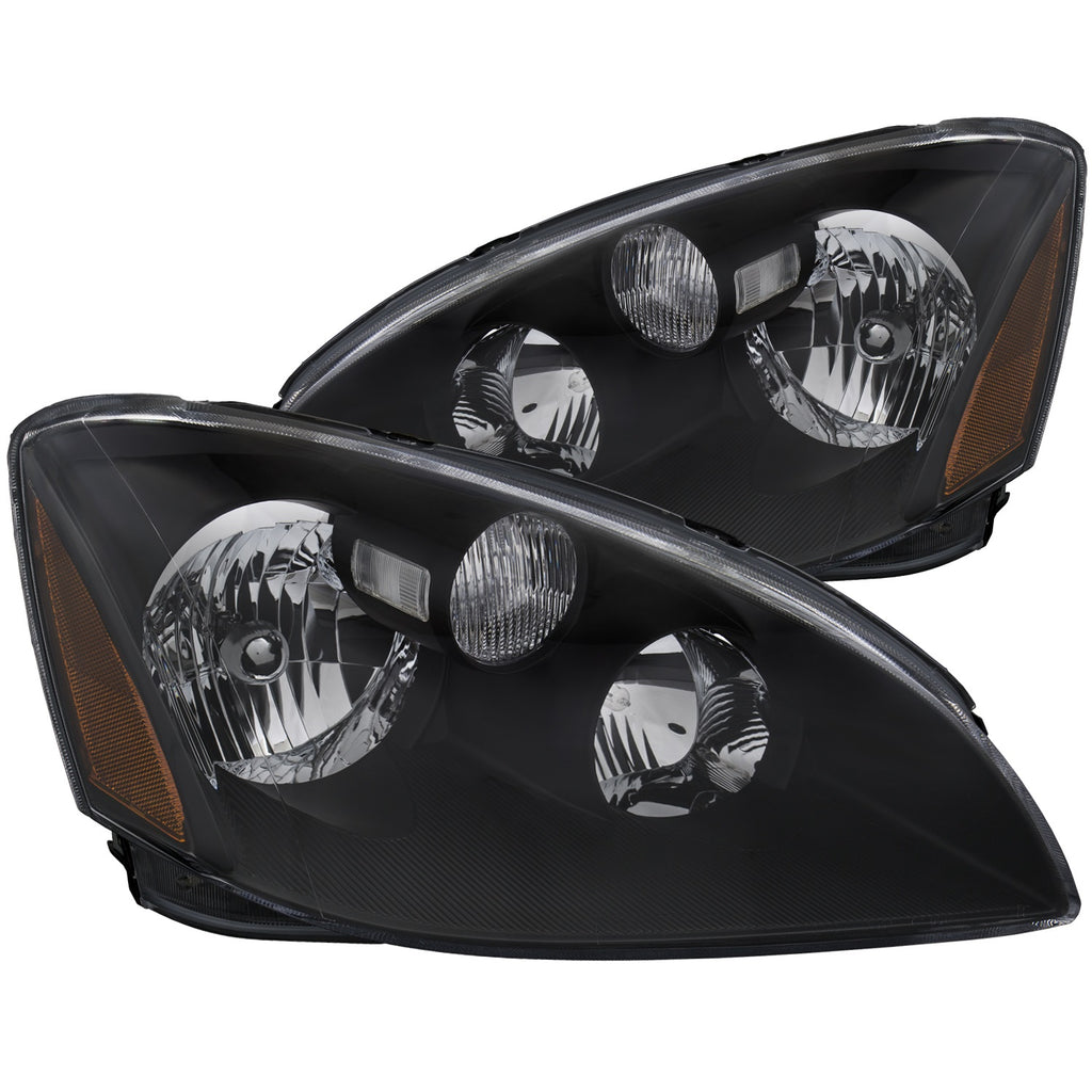 Anzo USA 121109 Crystal Headlight Set Fits 02-04 Altima