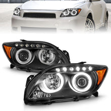 Load image into Gallery viewer, Anzo USA 121119 Projector Headlight Set w/Halo Fits 05-10 tC