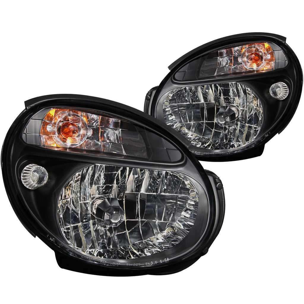 Anzo USA 121121 Crystal Headlight Set Fits 02-03 Impreza