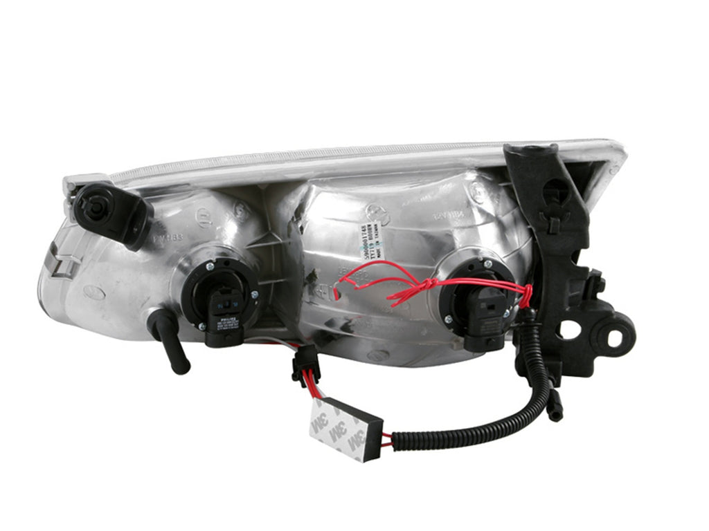 Anzo USA 121123 Crystal Headlight Set w/Halo Fits 00-01 Camry