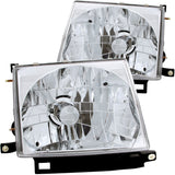 Anzo USA 121132 Crystal Headlight Set Fits 97-00 Tacoma