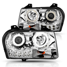 Load image into Gallery viewer, Anzo USA 121136 Projector Headlight Set w/Halo Fits 05-10 300