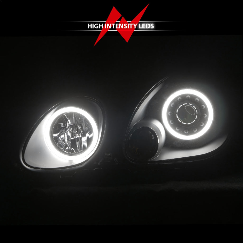 Anzo USA 121144 Projector Headlight Set w/Halo Fits 98-05 GS300 GS400 GS430
