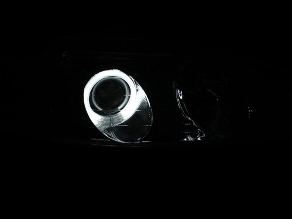 Anzo USA 121149 Projector Headlight Set w/Halo Fits 97-99 Eclipse