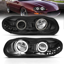 Load image into Gallery viewer, Anzo USA 121160 Projector Headlight Set w/Halo Fits 98-02 Camaro