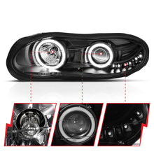 Load image into Gallery viewer, Anzo USA 121160 Projector Headlight Set w/Halo Fits 98-02 Camaro