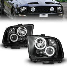 Load image into Gallery viewer, Anzo USA 121166 Projector Headlight Set w/Halo Fits 05-09 Mustang