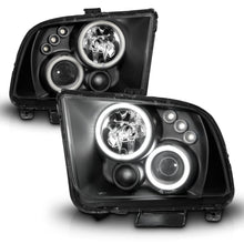 Load image into Gallery viewer, Anzo USA 121166 Projector Headlight Set w/Halo Fits 05-09 Mustang