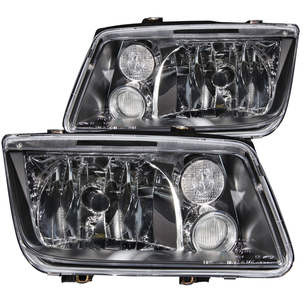 Anzo USA 121169 Crystal Headlight Set Fits 99-05 Jetta