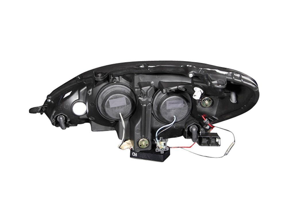 Anzo USA 121173 Projector Headlight Set w/Halo Fits 02-04 ES300 ES330