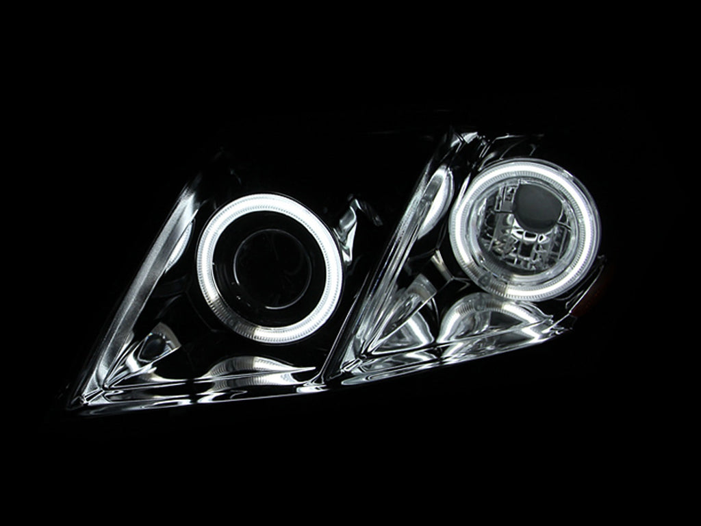 Anzo USA 121181 Projector Headlight Set w/Halo Fits 07-09 Camry