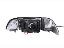 Load image into Gallery viewer, Anzo USA 121192 Crystal Headlight Set Fits 87-93 Mustang