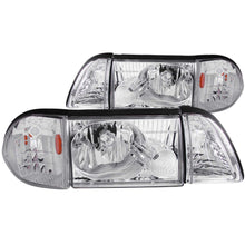 Load image into Gallery viewer, Anzo USA 121195 Crystal Headlight Set Fits 87-93 Mustang