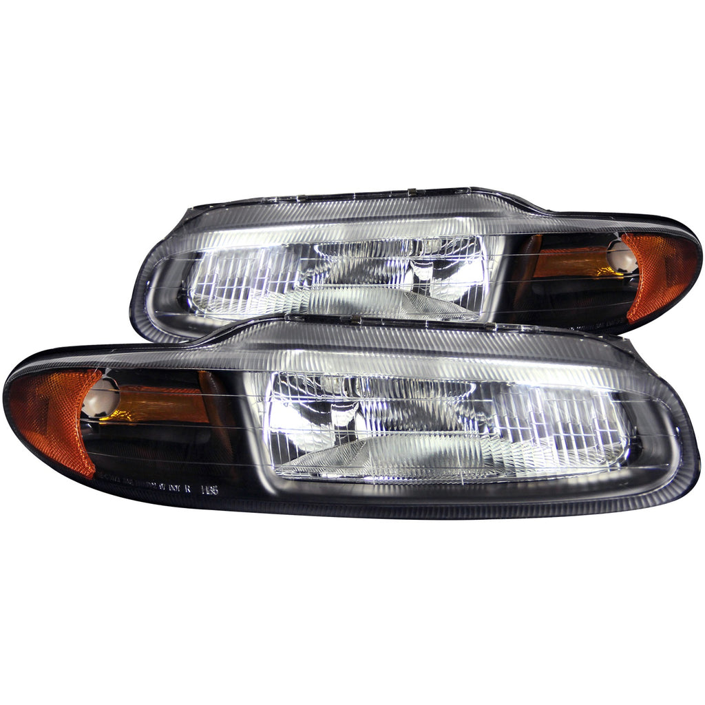 Anzo USA 121205 Crystal Headlight Set Fits 96-00 Sebring