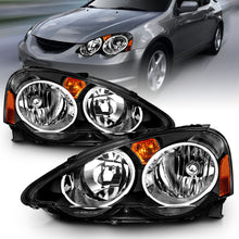 Load image into Gallery viewer, Anzo USA 121209 Crystal Headlight Set Fits 02-04 RSX