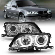Load image into Gallery viewer, Anzo USA 121212 Projector Headlight Set w/Halo Fits 02-05 325i 325xi 330i 330xi