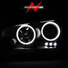 Load image into Gallery viewer, Anzo USA 121218 Projector Headlight Set w/Halo Fits 06-10 Charger