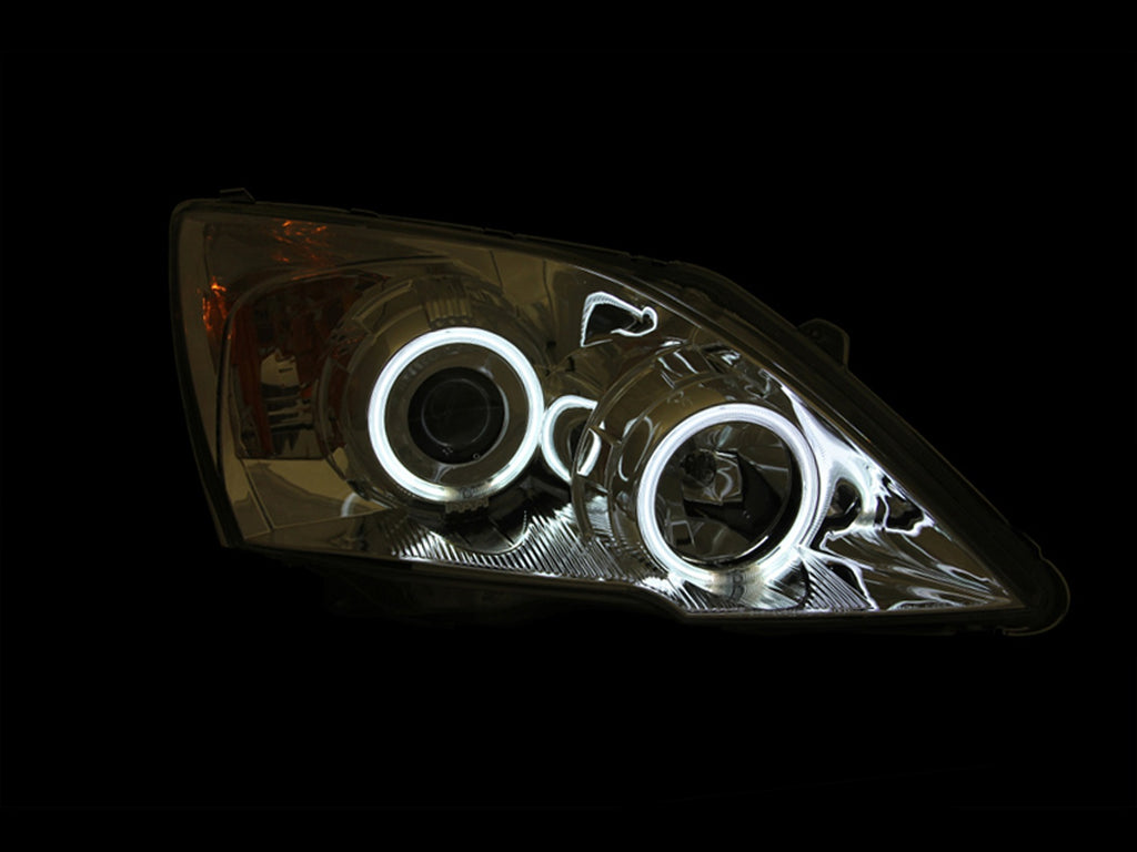Anzo USA 121224 Projector Headlight Set w/Halo Fits 07-11 CR-V