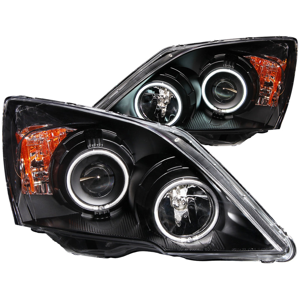 Anzo USA 121225 Projector Headlight Set w/Halo Fits 07-11 CR-V