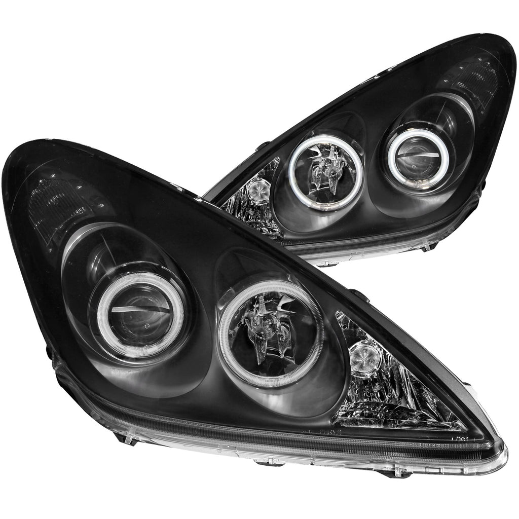 Anzo USA 121232 Projector Headlight Set w/Halo Fits 02-04 ES300 ES330