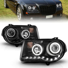 Load image into Gallery viewer, Anzo USA 121251 Projector Headlight Set w/Halo Fits 05-10 300