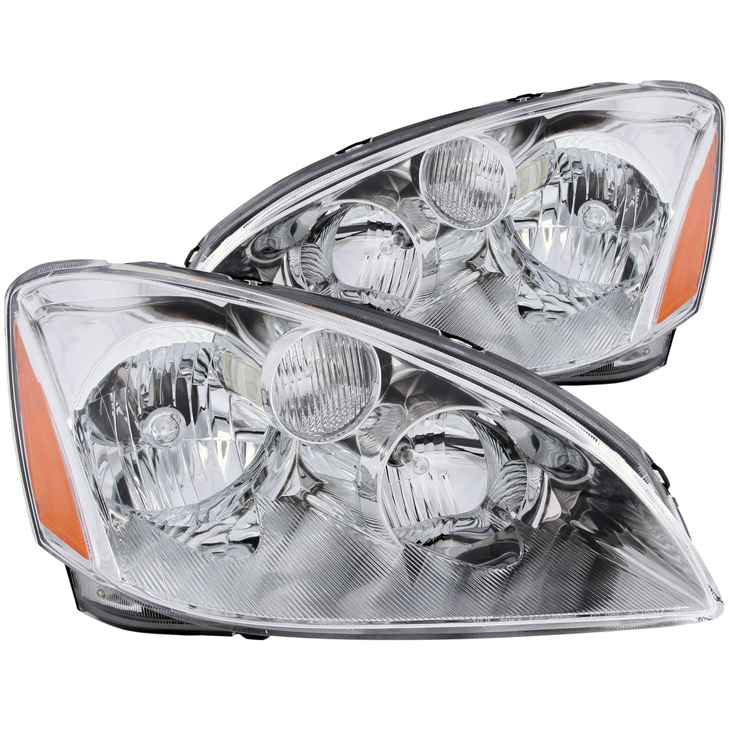 Anzo USA 121259 Crystal Headlight Set Fits 02-04 Altima