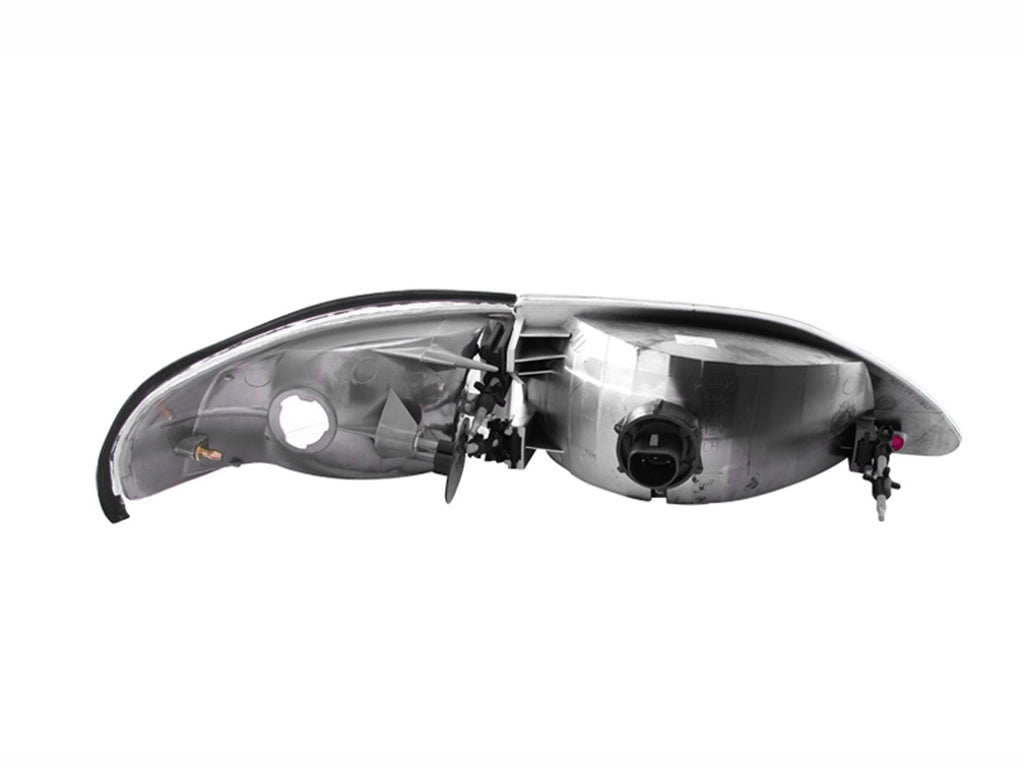 Anzo USA 121262 Crystal Headlight Set Fits 94-98 Mustang