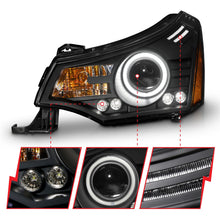 Load image into Gallery viewer, Anzo USA 121272 Projector Headlight Set w/Halo Fits 08-11 Focus