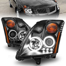 Load image into Gallery viewer, Anzo USA 121276 Projector Headlight Set w/Halo Fits 07-12 Sentra